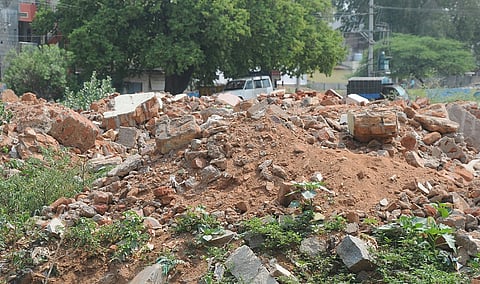 debris