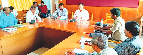 MLA SRINIVAS MANE MEETING