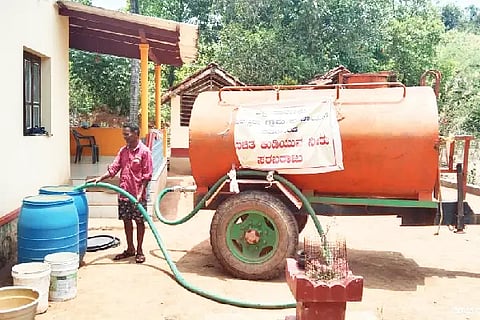 tanker water