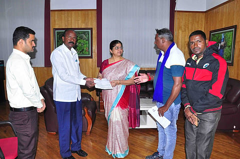 ಜೈ ಭೀಮ್ ಬ್ರಿಗೇಡ್ ಸಂಘಟನೆಯಿಂದ ಜಿಲ್ಲಾಡಳಿತಕ್ಕೆ ಮನವಿ