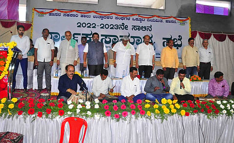 ಹಾಮೂಲ್‌ನಲ್ಲಿ 1962 ಕೋಟಿ ವಹಿವಾಟು:20.ಕೋಟಿ ಲಾಭ ಹೆಚ್.ಡಿ.ರೇವಣ್ಣ