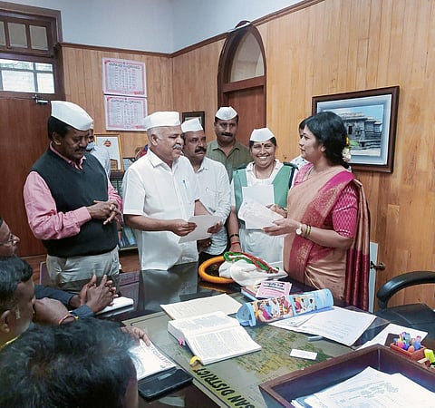 ಭಾರತ್ ಸೇವಾದಳದಿಂದ ನೂತನ ಡಿಸಿಗೆ ಗೌರವ ಸಮರ್ಪಣೆ