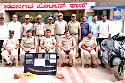 Arrest of five