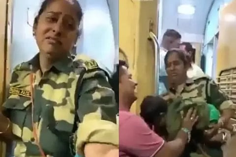 BSF woman soldier