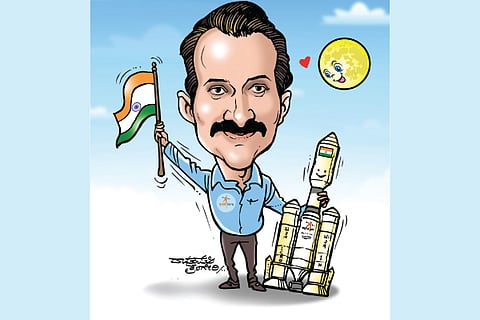 Chandrayaan Cartoon