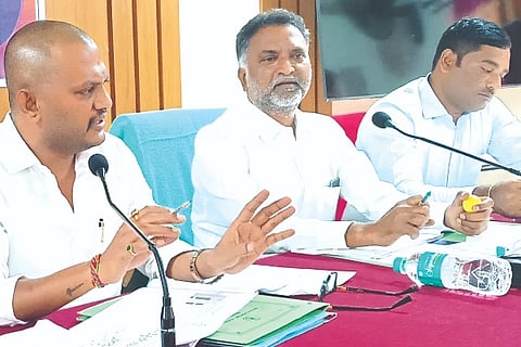 Channagiri, progress review, KDP meeting,