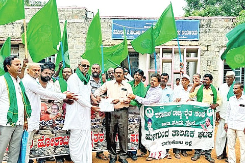 Declare twin taluk drought prone