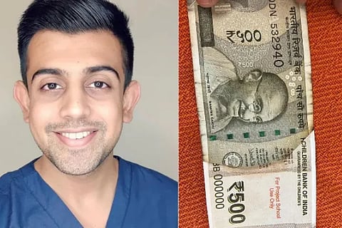 Doctor Gets Fake 500 Note