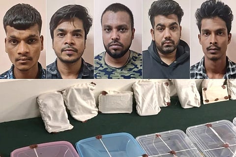Five Suspected Terrorist