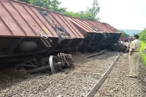 Goods train derial