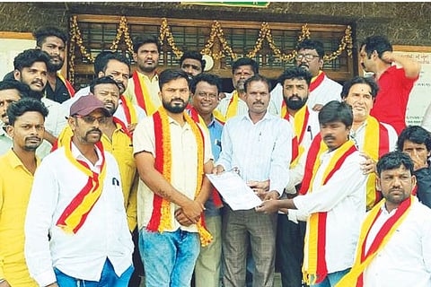 Hospet Protest