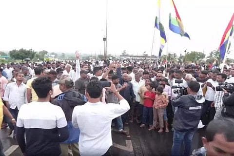 Jain Samaj Protest