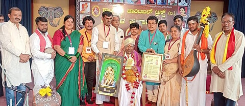 Kailancha-Ph-0001-Shanthala Thanina Programme-Janapada Mahadevaswamy Sanman-Krishnapuradoddi-8-7-2023
