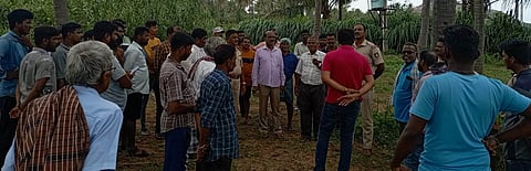 Kailancha-Ph-001-Gunnur Smasana Samasye Police And Revinyu Dept. Visit Gunnur News - 30-07-2023