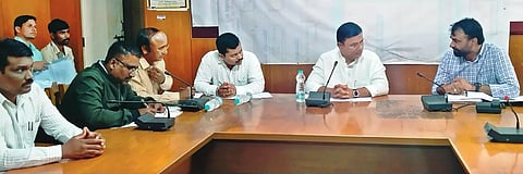 MLA SHRINIVAS MANE MEETING