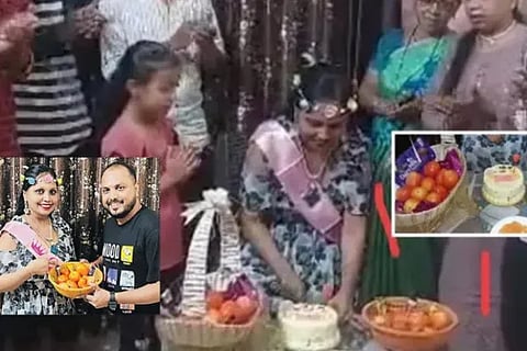 Maharashtra Woman Thrilled At Getting Tomatoes As A Birthday Gift