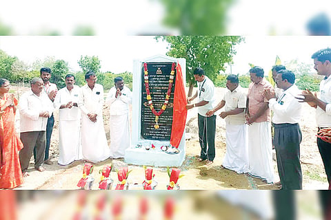Navali Bhogapuresha lake Handover