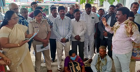 nelamangal protest
