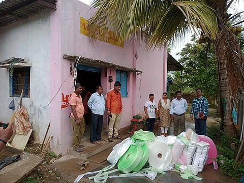plastic industry sized at Haliyal