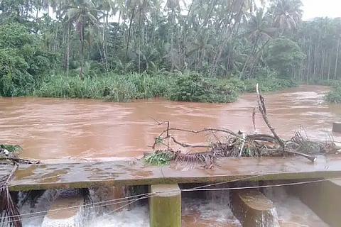 River flow in Bhatkal.