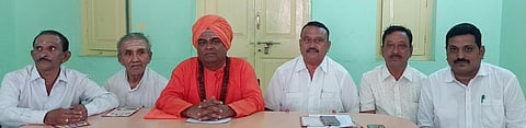 Rmgm-Ph-001-Basava Puthali Anavarana Channabasavananda Swamiji Pressmeet News Rmgm- 20-7-2023