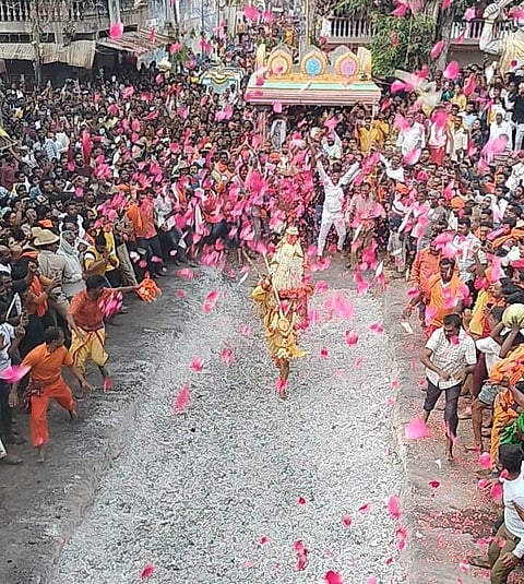 Rmgm-Ph-01-Chamundeswari Karaga Agnikonda -Templs-Ramanagara-5-7-23