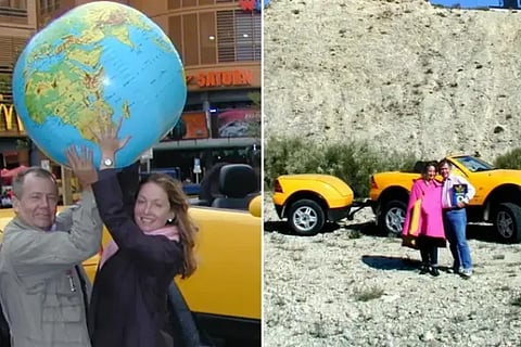 Roadtrippers saw the world in record-breaking car journey across 116 countries