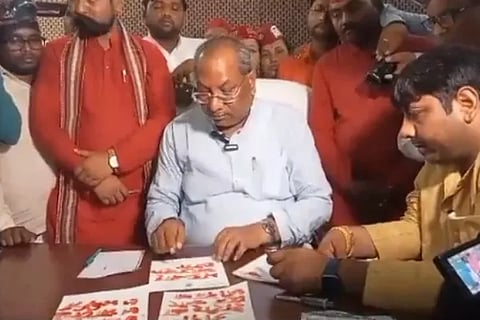 Sanjay Nishad to PM Modi