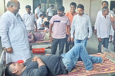 ಬಾದಾಮಿಯಲ್ಲಿ ಬಾಗಲಕೋಟೆ ಜಿಲ್ಲಾ ಬಿಜೆಪಿ ಅಧ್ಯಕ್ಷ ಶಾಂತಗೌಡ ಪಾಟೀಲರ ಜನ್ಮದಿನ ನಿಮಿತ್ತ ರಕ್ತದಾನ ಶಿಬಿರ ನಡೆಯಿತು.