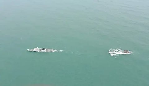 Ship-rescued-by-coastguard