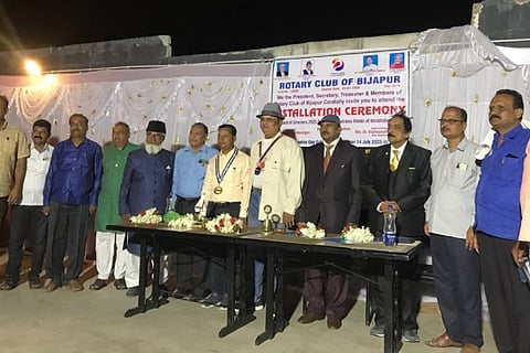 Social work by Rotary organization