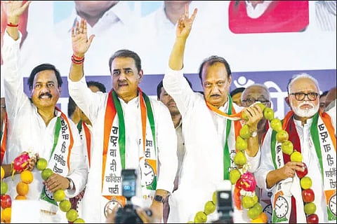 Ajit Pawar Factionate