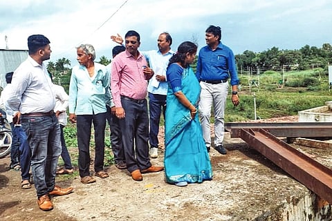 Viewing of Hipparagi Reservoir by Collector