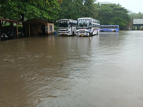 Water in Ksrtc Dipo