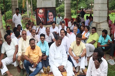congress protest