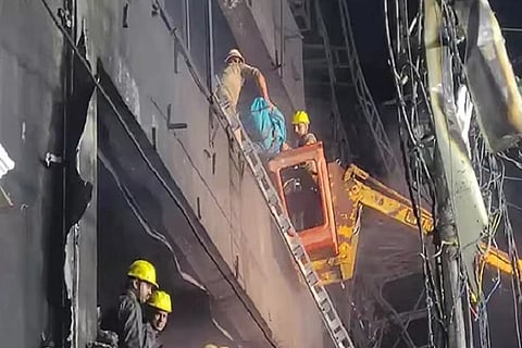 fire at UP