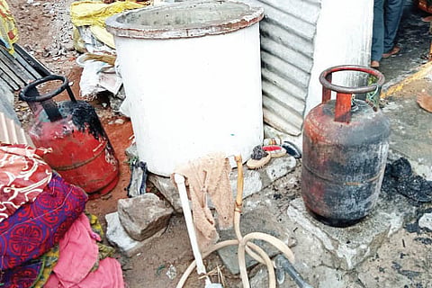 gangavathi cylendar blast