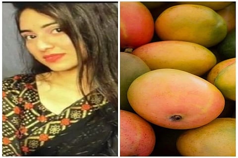 indhore girl mango