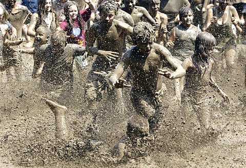 mud running