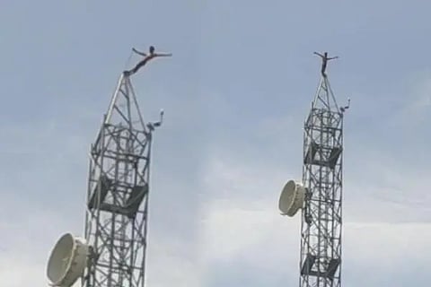tower man