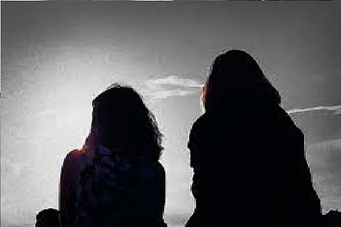 two girls