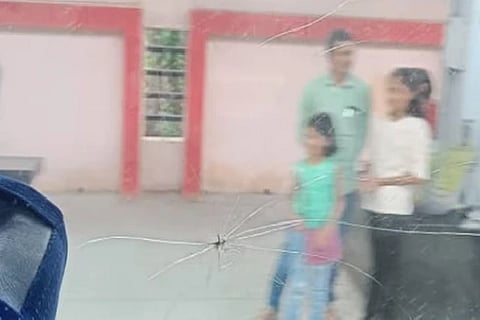 vande bharat stone pelted