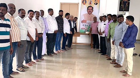ಕಾಂಗ್ರೆಸ್ ಕಛೇರಿಯಲ್ಲಿ ಜಿ. ಪರಮೇಶ್ವರ್ 72ನೇ ಜನ್ಮ ದಿನಾಚರಣೆ