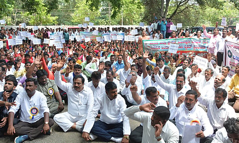 ಮಣಿಪುರ ಘಟನೆ ಖಂಡಿಸಿ ಕ್ರೈಸ್ತ ಒಕ್ಕೂಟದ ಪ್ರತಿಭಟನೆ