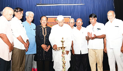 CHUTUKU SAHITHYA AND KAVI GOSTE HELD AT JSS RAJENDRA BAVAN