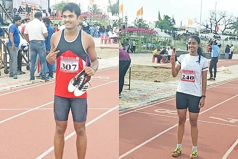 Abhishek, Anushka are lightning runners