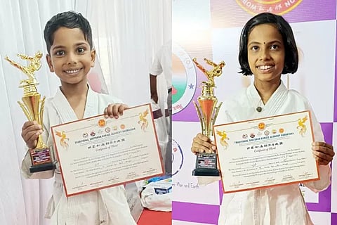 Achievement in karate competition