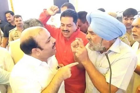 BJP BSP fight