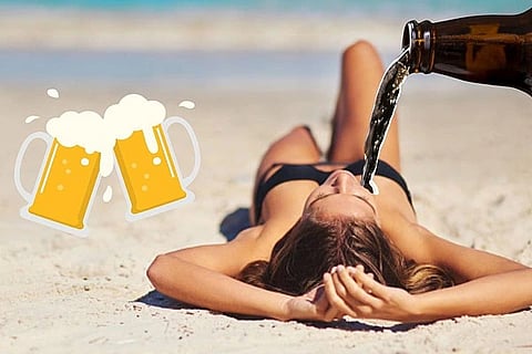Beer tanning