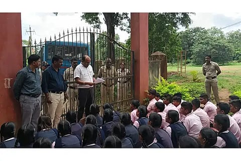 Boarding School Students Protest
